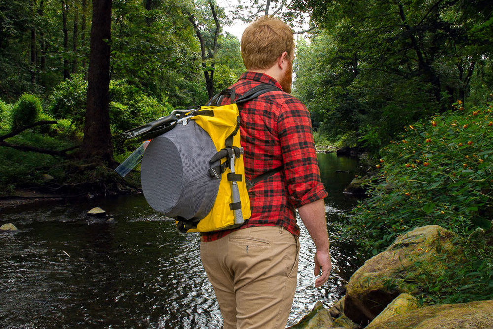 3Pc Set- Waterproof Gold Panning Backpack Kit