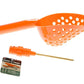 Orange Sand Scoop with Hole & Brass Probe