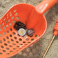 Orange Sand Scoop with Hole & Brass Probe