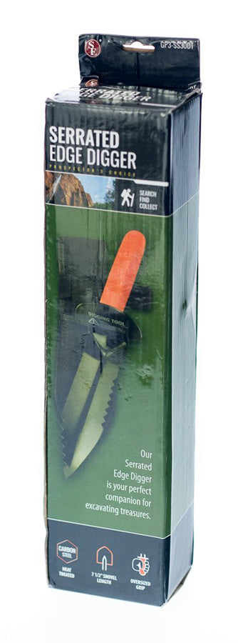 12" Serrated Edge Digger for Metal Detecting