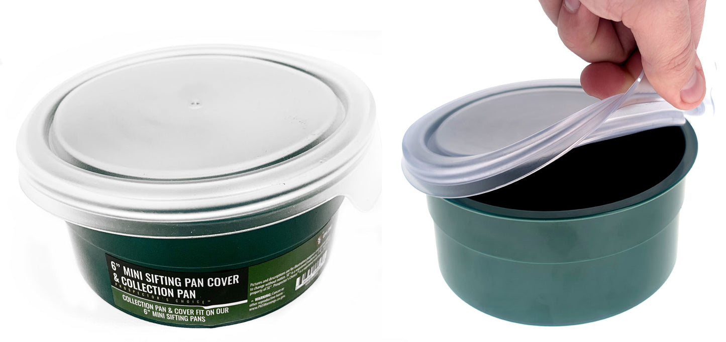 6" Mini Classifier Cover and Bottom Collection tub