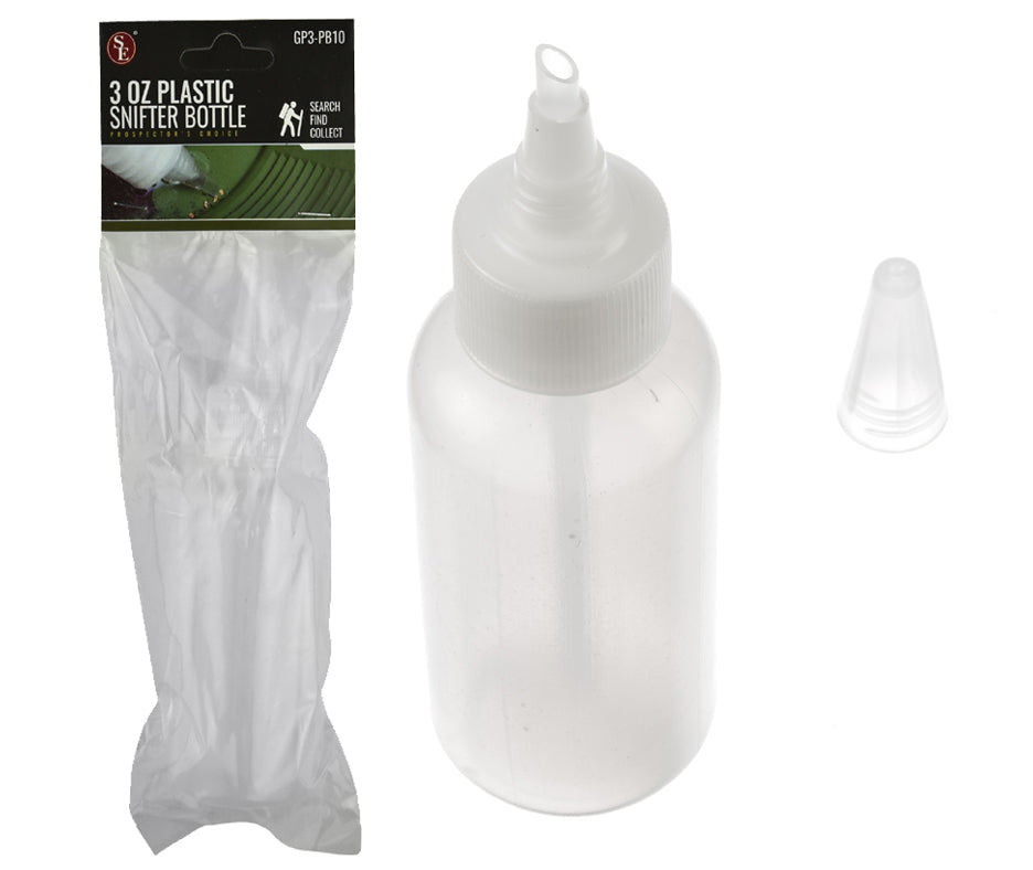 5"/3 OZ Plastic Snuffer Bottle